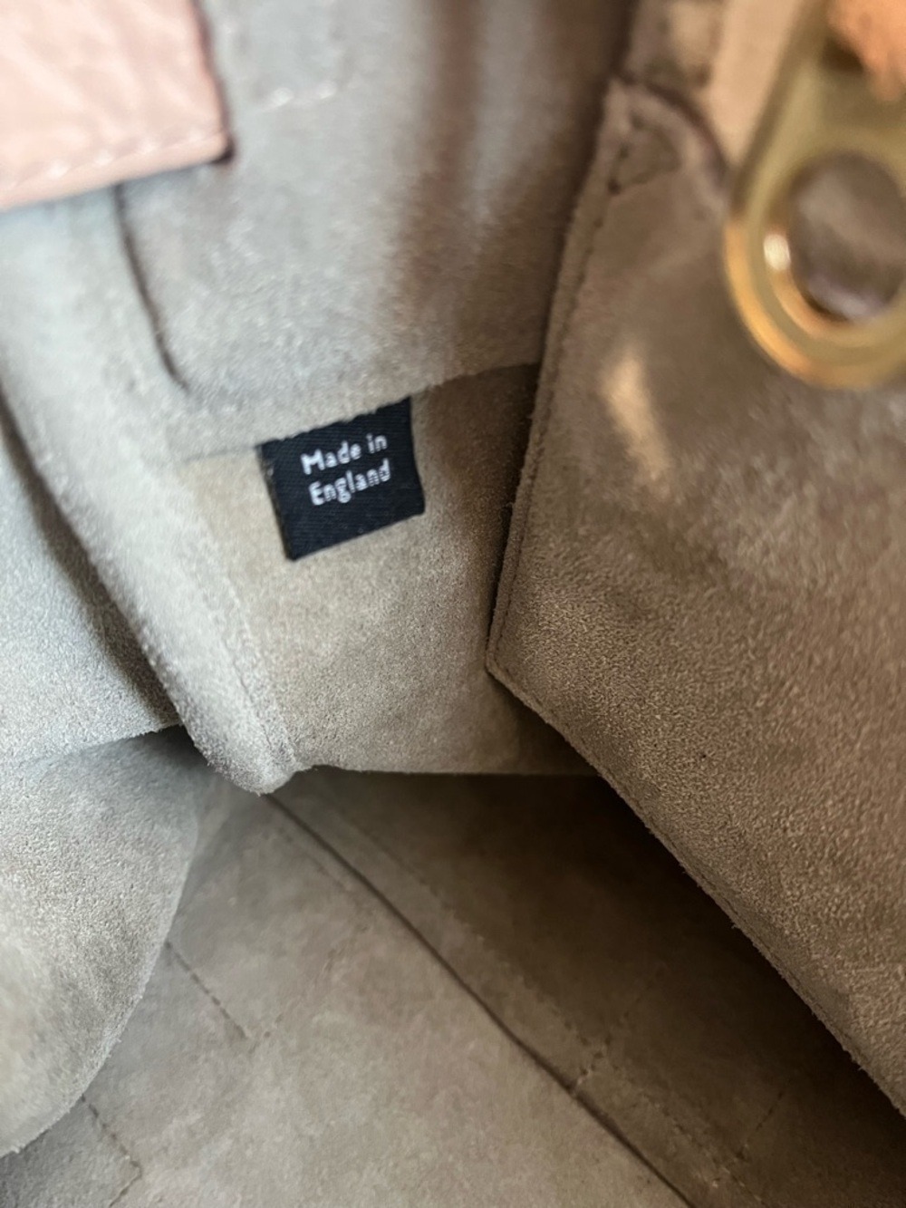 MULBERRY POWDER ROSE GRAINED LEATHER BAYSWATER - Picture 14 of 15